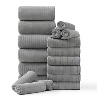 Bath Towels Hand Towels Washcloths Soft Highly Absorbent Quick Dry Hotel Spa Bathroom