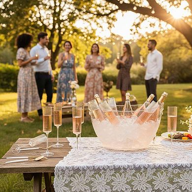 24 Pack Plastic Champagne Flutes Ribbed Disposable Long Stem Elegant for Weddings Birthdays Party