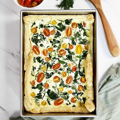 Rectangular Cake Baking Pan 9x13 Inch Nonstick Aluminized Steel Oven Safe