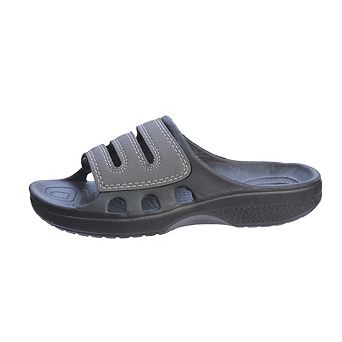 Pupeez Boys Waterproof Rubber Clog Sandals Slip-Resistant Pool Shower Slides