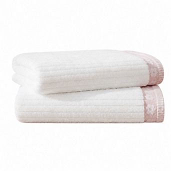 Intelligent Design Flora Rib 2 pc Bath Towel Set