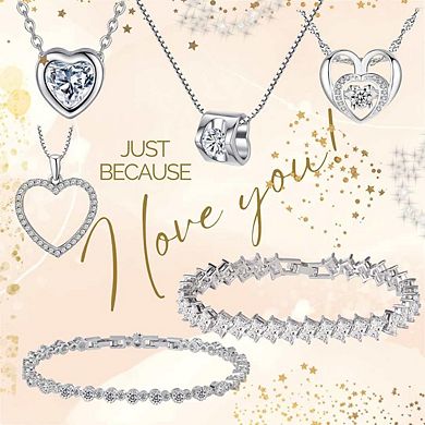 Cubic Zirconia Tennis Bracelet
