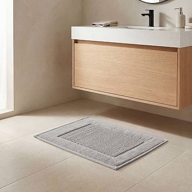 Madison Park Sanctuary Cotton Woven Bath Mat