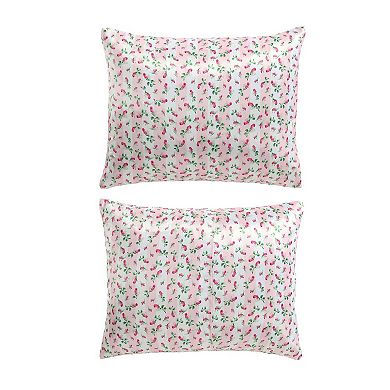 Betsey Johnson Rose Stripe Duvet Set