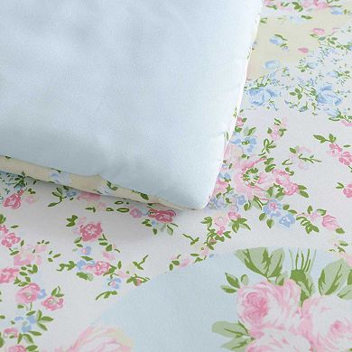 Betsey Johnson Patchwork Floral Comforter Set