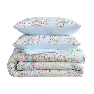 Betsey Johnson Patchwork Floral Comforter Set
