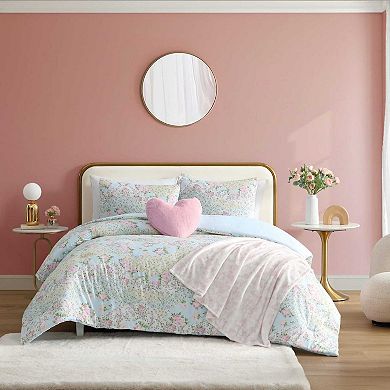 Betsey Johnson Patchwork Floral Comforter Set