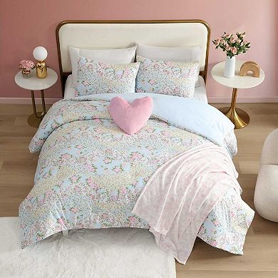 Betsey Johnson Patchwork Floral Comforter Set