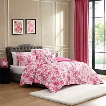 Betsey Johnson Sketch Toile Comforter Set