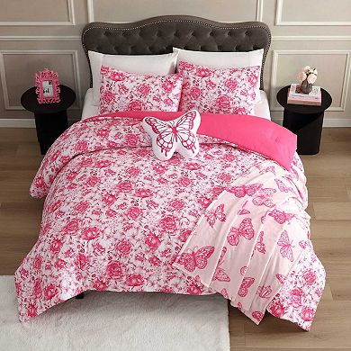 Betsey Johnson Sketch Toile Comforter Set