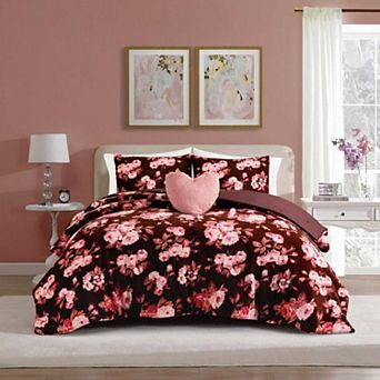 Betsey Johnson Garden Floral Comforter Set