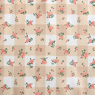 Betsey Johnson Ditsy Floral Gingham Comforter Set