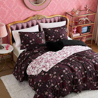 Betsey Johnson Gothic Patchwork Comforter Set