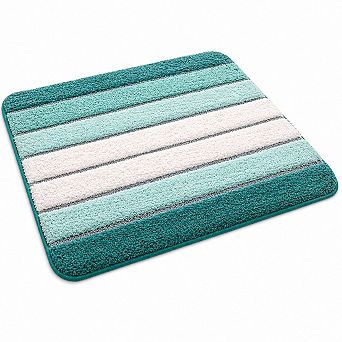 Bath Mats Absorbent Microfiber Quick Dry Washable Non Slip Soft Fluffy Multi Purpose Rugs