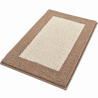 Bathroom Rugs Non-slip Extra Soft Absorbent Machine Washable Quick Dry Mats For Shower Bathtub Sink