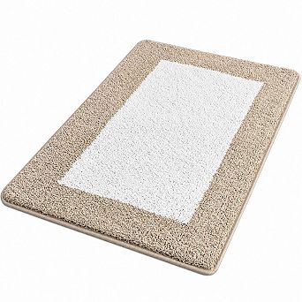 Bathroom Rugs Non-slip Extra Soft Absorbent Machine Washable Quick Dry Mats For Shower Bathtub Sink