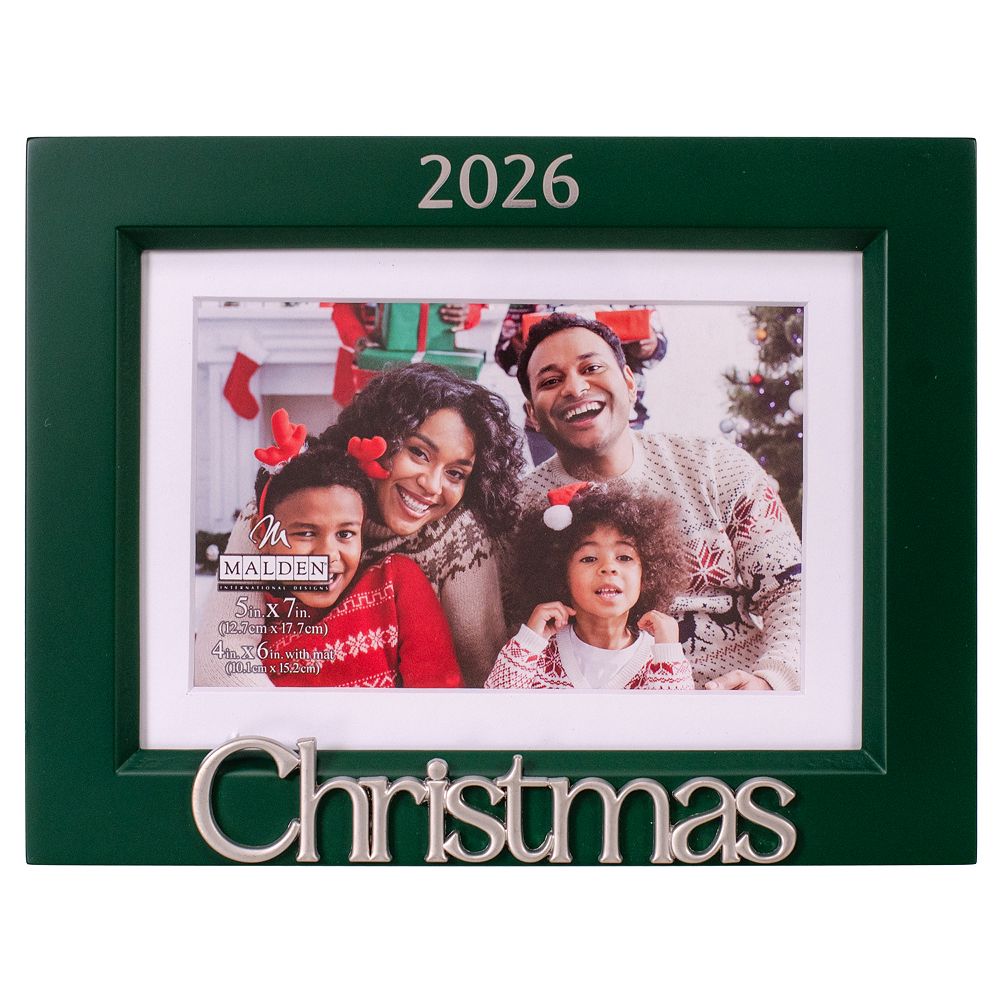 Malden 2026 Christmas Picture Frame