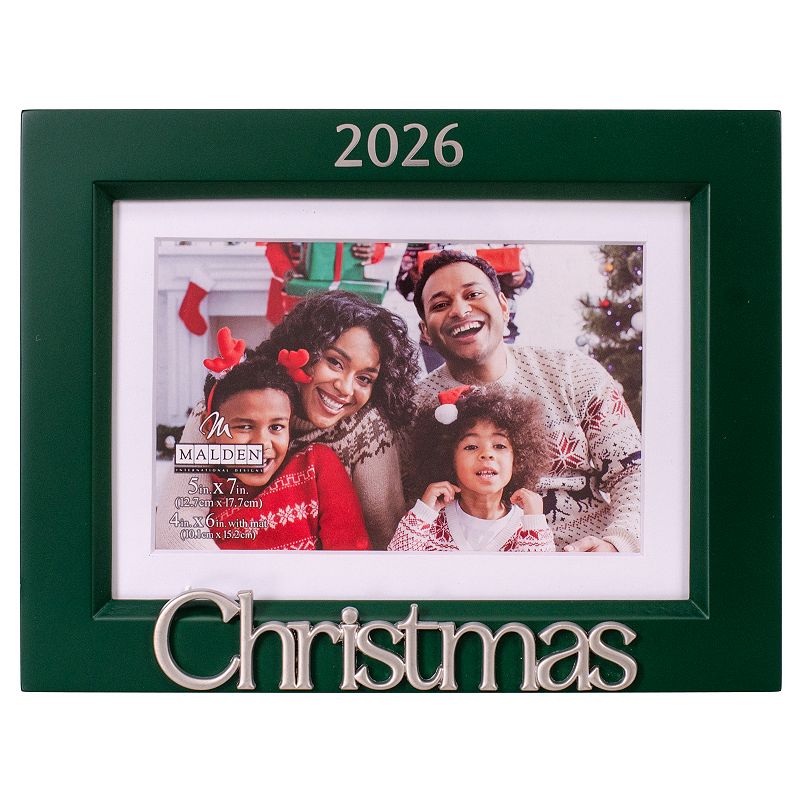Malden 2026 Christmas Picture Frame