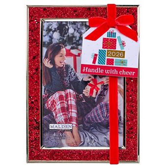 Malden Gift Tag A Very Merry Christmas 4x6 Picture Frame