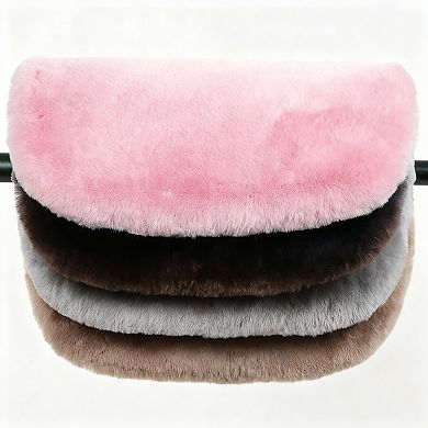 Sheepskin Car Seat Cushion Breathable Warm Universal Fit