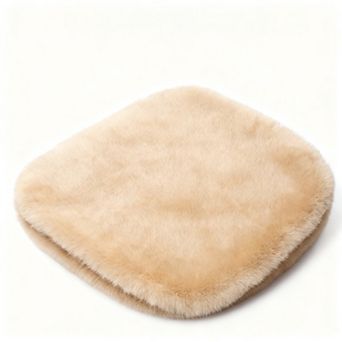 Sheepskin Car Seat Cushion Breathable Warm Universal Fit