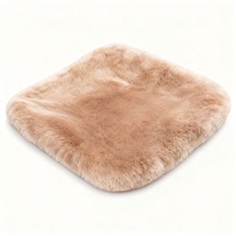 Sheepskin Car Seat Cushion Breathable Warm Universal Fit
