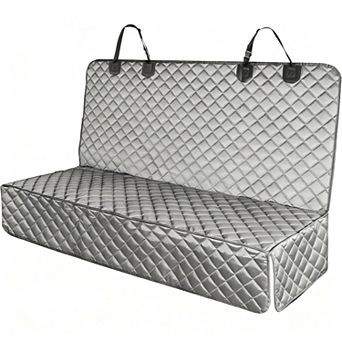 Waterproof Pet Bench Seat Cover Car SUV Nonslip Scratchproof Dog Backseat Protection Washable