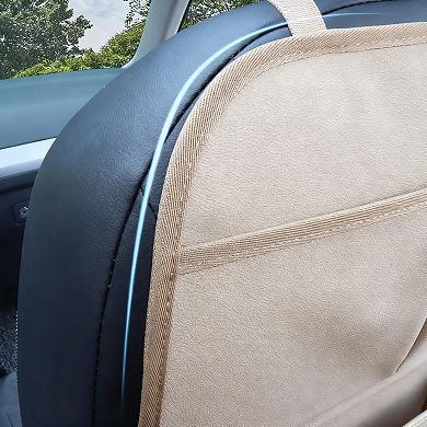 Car Backseat Organizer Seat Storage Bag Holders Water Resistant Kick Mat Protector