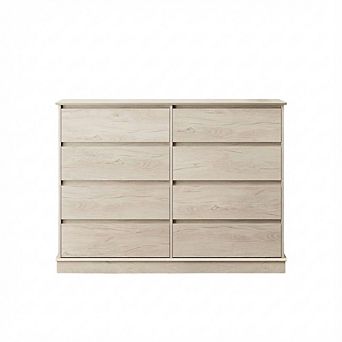 8 Drawer Dresser for Bedroom with Wide Top, Large Double Chest for Closet