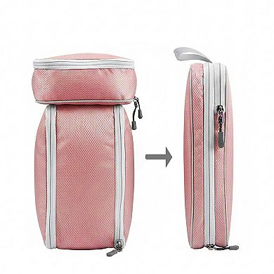 Lightweight Travel Packing Cubes Set with Zipper Closure Storage Bags Luggage Organizer Multi Size