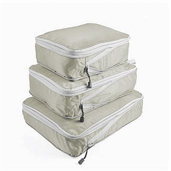 Lightweight Travel Packing Cubes Set with Zipper Closure Storage Bags Luggage Organizer Multi Size