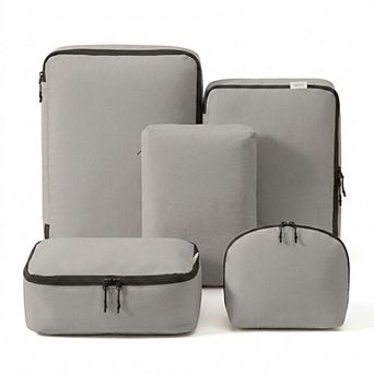 Travel Packing Cube Set Lightweight Zipper Storage Luggage Organizer Multi Size Clothing Packing Set