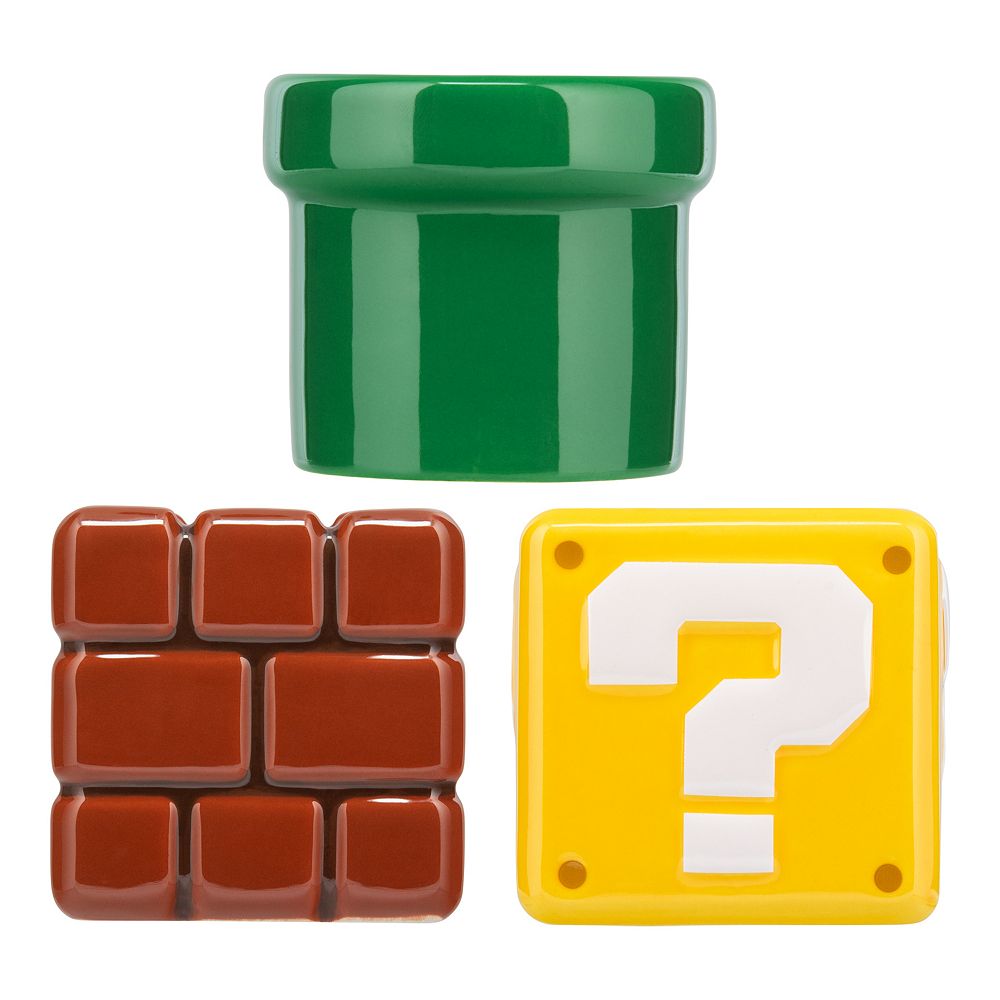 Paladone Super Mario 3-Piece Snack Bowl Set