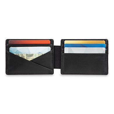 Men’s FLX RFID Magnetic Front Pocket Wallet with Key Ring