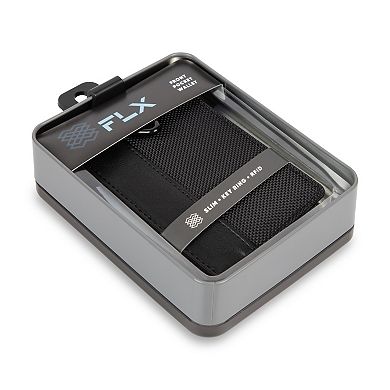 Men’s FLX RFID Magnetic Front Pocket Wallet with Key Ring