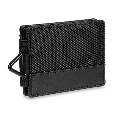 Men’s FLX RFID Magnetic Front Pocket Wallet with Key Ring