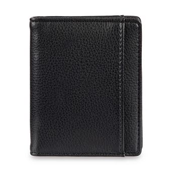 Men’s FLX RFID Magnetic Slim Front Pocket Pebbled Wallet