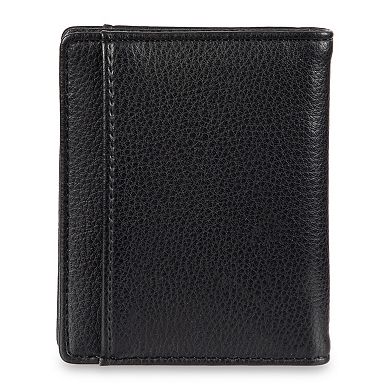 Men’s FLX RFID Magnetic Slim Front Pocket Pebbled Wallet