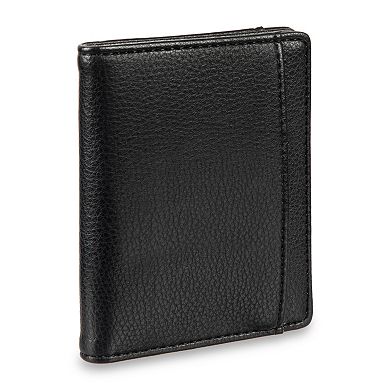 Men’s FLX RFID Magnetic Slim Front Pocket Pebbled Wallet
