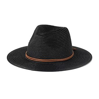 Women Wide Brim Straw Sun Hat Lightweight Breathable Summer Beach Hat Packable