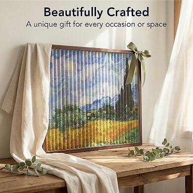 American Art Décor Double-Sided Van Gogh The Starry Night & Changing Trees Wall Decor