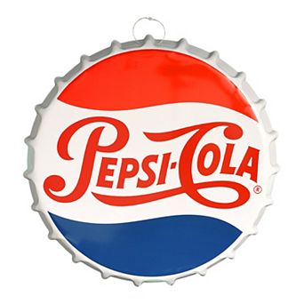 American Art Décor Pepsi Cola Vintage Bottle Cap Wall Sign
