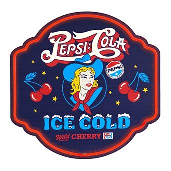 American Art Décor 16-Inch Vintage Pepsi Cola Ice Cold LED Wall Decor