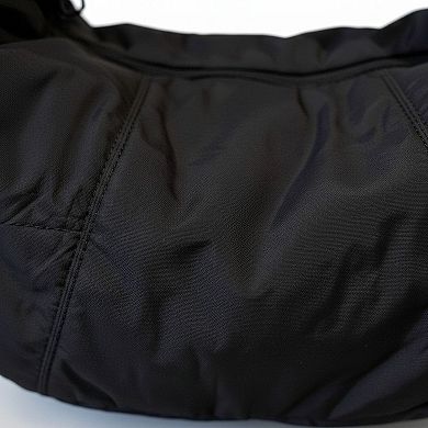 Women's Ruched Padded Shoulder Bag with Adjustable Drawstring Straps
