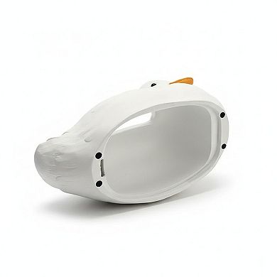 Duck Shaped Decorative Tissue Holder with Smooth Ceramic Finish