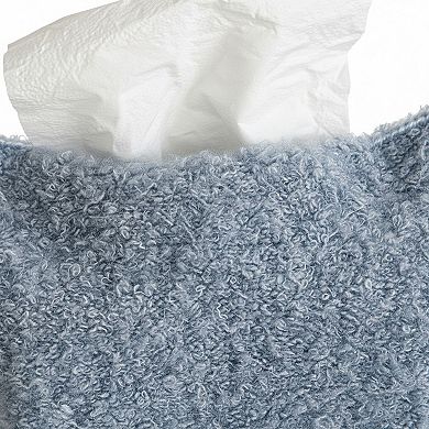 Soft Bouclé Fabric Tissue Holder Lightweight Decorative Cover