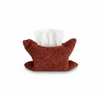 Soft Bouclé Fabric Tissue Holder Lightweight Decorative Cover