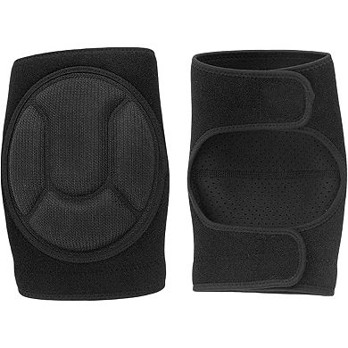 1 Pc Volleyball Knee Pad with Thick Shock Absorbing Cushion and Adjustable Wrap Support