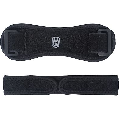 Patella Tendon Knee Straps 2 Pc with Adjustable Compression and Non Slip Support