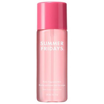 Summer Fridays Pink Guava Hair + Body Fragrance Mist with Guava Nectar + Sweet Strawberry